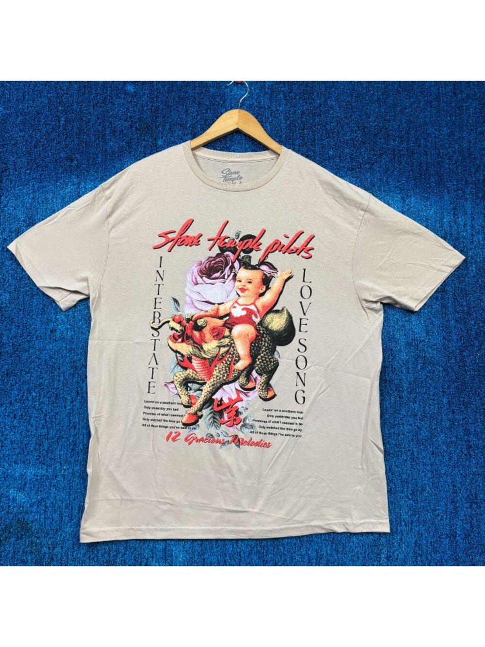 Stone Temple Pilots Purple Album Cover Grunge Band Tee XL